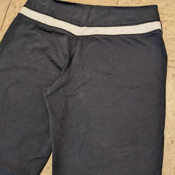 Black Nike Dri-Fit Sweatpants; Size L; Short to Mid-Rise; straight leg - Picture 6 of 8